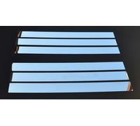 Lucidato a Specchio 6 Acciaio Inox Parafango Cover per Volvo FH4 Trucks