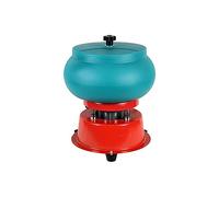 Lucidatore a Tampone, Bicchiere vibrante da 5 litri, secchio for lucidatura delle vibrazioni dei gioielli, lucidatura della lucidatura della roccia, strumento for la creazione di gioielli(10 inch)