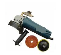 Lucidatore a tampone, Lucidatrice angolare WET | Lucidatrice elettrica portatile da 100 mm con porta for l'aggiunta di acqua di smalto e stick pad per la lucidatura e la ceratura dei dettagli auto