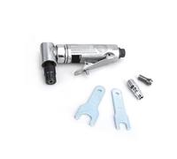 Lucidatore ad aria bagnata, Mini 1/4 Air Angle Die Grinder 90 Gradi Pneumatico Rettifica Lucidatrice Mulino Macchina for Incidere Intaglio Tool Kit Con Dischi Abrasivi (Color : 1, Size : Only machin