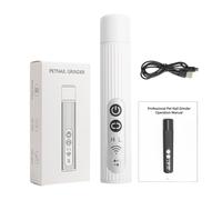 Lucidatore Elettrico Unghie Cani,Levigatore Elettrico per Unghie con LED e 3 Modalità da 500mAh | Strumento per Toelettatura Zampe Piccoli Animali Domestici,Per Adulti Famiglia Amici