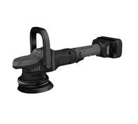 Lucidatore Lucidatrice for auto a batteria 18V 15mm Orbit 2000-4800 OPM Lucidatrice a tampone portatile con 7 batterie a velocità variabile 2 pezzi 4.0Ah Per la ceretta lucidante per imbarcazioni(Poli