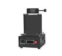 Lucidatore per gioielli, Forno di e elettrico, ad alta temperatura oro, argento, rame alluminio, strumento for la creazione gioielli(3kg black)