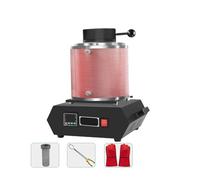 Lucidatore per gioielli, Forno di e elettrico, ad alta temperatura oro, argento, rame alluminio, strumento for la creazione gioielli(2KG red)