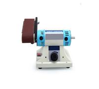 Lucidatore per gioielli, Macchina for incidere multifunzionale da tavolo a levigatrice a nastro da 350 * 50mm, smerigliatrice da tavolo for la lavorazione del legno, lucidatrice for giada(320w left)