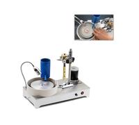 Lucidatore per gioielli, Macchina lapidaria in acciaio inossidabile, macchina lucidatrice for pietre sfaccettate da 0-1800 giri/min, attrezzatura for la lavorazione a giada 120 W(No digital display)