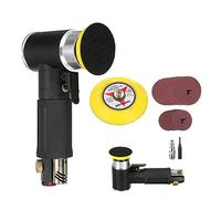 Lucidatrice, 25Pcs 2-3 pollici Macchina di Lucidatura Ad Aria 15000rpm Mini Pneumatico Levigatrice Levigatrice 4.0cfm 90psi Accessori for Utensili Elettrici Auto Lucidatrice Strumento