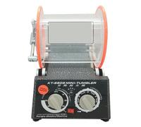 Lucidatrice a tamburo, bicchiere rotante for gioielli, mini bicchiere, lucidatrice, 3 kg