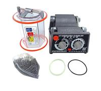 Lucidatrice a tamburo con capacità di 3 kg, bicchiere rotante for gioielli, macchina for burattatura, mini bicchiere, strumenti e attrezzature for gioielli Durata, Efficienza