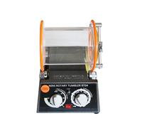 Lucidatrice a tamburo for gioielli Capacità 3 kg Macchina for burattatura a bicchiere rotante Mini strumenti for la finitura dei gioielli Per principianti e fai da te