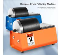 Lucidatrice a tamburo in gomma 230V Gioielli in oro e argento Rettifica di cancelleria in metallo di giada Piccolo rullo di macinazione per uso domestico