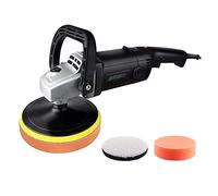 Lucidatrice a tampone 1200 W Lucidatrice rotativa per auto Orbitale casuale 3000 giri / min Lucidatrice per auto con levigatrice a tampone a velocità variabile Strumento per levigatura per dettagli a