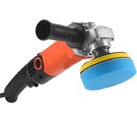 Lucidatrice a tampone da 1200 W Set 6 Lucidatrice for auto a velocità variabile Lucidatrice for lucidatura a macchina Kit for smaltatura con impugnatura laterale e 15 cuscinetti sostituibili 8800 giri