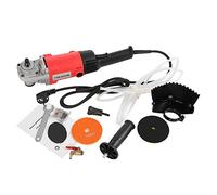 Lucidatrice a umido, lucidatrice per pietre 1400W Smerigliatrice, kit di lucidatura a umido per mulino ad acqua per controsoffitto in calcestruzzo di pietra(European standard 220V, pink)