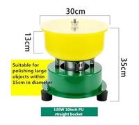 Lucidatrice a vibraze for gioielli in giada e ceratrice for rimuovere le sbavature di metallo pulire macchie sulla superficie for Gioielli(10 inches)