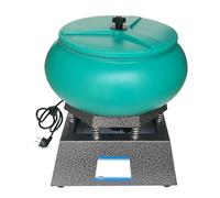 Lucidatrice A Vibrazione Da 17 Pollici, Lucidatrice A Bicchiere Vibrante, Lucidatrice Per Smerigliatrice Di Giada, Smerigliatrice A Vibrazione, Per Parti Metalliche, Pietre Preziose Ecc,220V