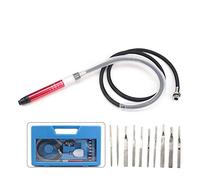 Lucidatrice, Air Micro Die Grinder Kit Mini Matita Lucidatura Strumenti for Incidere Rettifica Macchina Da Taglio Utensili Pneumatici 58000 RPM(Set3)