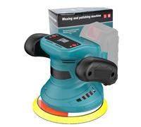 Lucidatrice Auto,Lucidatrice Rotorbitale,Compatibile con Makita,Lucidatrice Auto a Batteria,con 14 Accessori,3 a Velocità Variabili,per Auto Polishing e Cura della Vernice