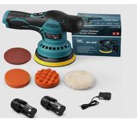 LUCIDATRICE AUTO ROTORBITALE KIT PROFESSIONALE 2 BATTERIE VELOCITA REGOLABILE