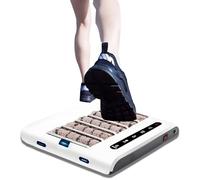 Lucidatrice automatica a induzione per scarpe e pulisci suole, dispositivo per la pulizia delle scarpe senza acqua da 1000 PA per una lucentezza senza sforzo, per casa, ufficio, ecc.