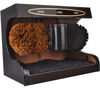 Lucidatrice automatica a induzione, pulitore elettrico per scarpe, macchina lucidatrice automatica per scarpe a induzione per lucidatura della polvere, kit di pulizia per scarpe in pelle portatile