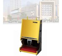 Lucidatrice automatica per scarpe, 100 W, pulizia completamente automatica con coppa dell'olio, ideale per hotel, case e centri commerciali