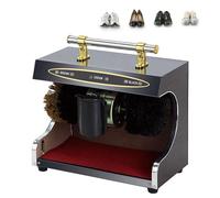 Lucidatrice automatica per scarpe a induzione con manico, lucidatrice elettrica per scarpe per uso domestico e commerciale, macchina per la pulizia delle scarpe per l'ingresso dell'hotel