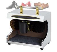 Lucidatrice automatica per scarpe, con induzione e doppia spazzola, protezione da surriscaldamento, liscia per casa, hotel, banca, uso commerciale