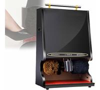 Lucidatrice automatica per scarpe, design elettrico, comoda lubrificazione, doppia spazzola per funzionamento a basso rumore, perfetta per uso domestico o commerciale