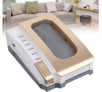 Lucidatrice automatica per scarpe, macchina intelligente per la pulizia della suola con modalità di purificazione dell'acqua e doppia alimentazione per una pulizia efficace