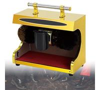 Lucidatrice automatica per scarpe, spazzola elettrica per la casa e l'ufficio, include spazzola a doppia combinazione, perfetta per uso familiare, hotel e banca