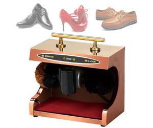 Lucidatrice automatica per scarpe, tecnologia elettrica al titanio per una lucentezza senza sforzo, ideale per la casa e gli spazi pubblici