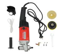 Lucidatrice da 1400 W, lucidatrice a 220 V, lucidatrice a 6 velocità, set professionale con mola e tampone lucidante per auto, pavimenti, mobili