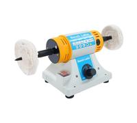 Lucidatrice da tavolo con velocità regolabile, 320 W, strumento di levigatura e rettifica con riduzione del rumore, per progetti fai da te