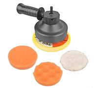 Lucidatrice, Disco da 125 mm, Kit tampone per cera auto, eccentrico per azione ORBIT, Cuscinetto in spugna ondulata, Dettagli automatici