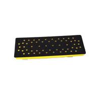 Lucidatrice e Rettificatrice, 70x198mm Vassoio Smerigliatrice Pneumatica A Secco Adatto For Testa Di Molatura Macchina For Carta Vetrata Telaio Aspirazione Polvere Disco Abrasivo Quadrato