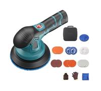 Lucidatrice Eccentrica Elettrica Wireless Portatile 6 Velocità Regolabili Auto Bellezza Lucidatura Ceretta Strumenti Di Riparazione Graffi For Auto