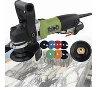 Lucidatrice elettrica a umido, lucidatrice per pietre a iniezione d'acqua portatile da 800 W, 6 marce, lucidatrice per pavimenti in cemento e marmo, per scalpellini Type3