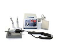Lucidatrice elettrica ad alte prestazioni 220v, micromotore di lucidatura da laboratorio 45000rpm, rettificatrice elettrica dentale con parte a mano, modalità di controllo doppie, per lucidatura