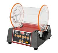 Lucidatrice elettrica da 180 W, in vetro organico con piastra in acciaio, velocità regolabile, lucidatrice rotante, lucidatrice per gioielli con display digitale