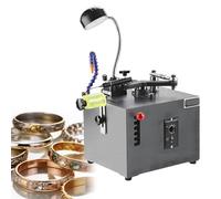 Lucidatrice elettrica del metallo con pressione e velocità regolabili, luce del LED per la finitura di Benchtop