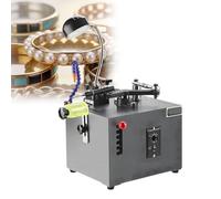 Lucidatrice elettrica per gioielli con design raffreddato ad acqua, controllo della pressione a 5 livelli, potenza 90 W, 0-450 giri/min, luce a LED per pressatura e raschiatura in acciaio