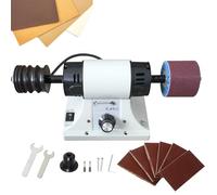 Lucidatrice elettrica per pelle, velocità regolabile da 0 a 8000 giri/min, per la cura e il restauro della pelle conciata al vegetale