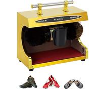 Lucidatrice elettrica per scarpe, dispositivo di lucidatura automatico per uso domestico e commerciale, design compatto per una facile conservazione e utilizzo