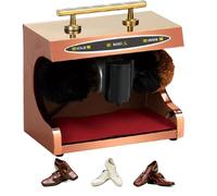 Lucidatrice elettrica per scarpe, dispositivo di lucidatura automatico per uso domestico e commerciale, design compatto per una facile conservazione e utilizzo