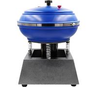 Lucidatrice elettrica vibrante con ciotola, per lucidatura vibrante di gioielli in metallo, smerigliatrice, strumenti di macinazione Ironbottombluebarrel-12