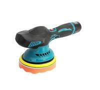 Lucidatrice for auto a batteria 12V Batteria al litio 6 velocità Kit di lucidatura for ceretta elettrica senza fili regolabile Kit di strumenti for auto di bellezza for auto(2battery US charger)