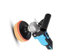 Lucidatrice for auto Smerigliatrice angolare senza spazzole 1600W Lucidatrice for ceretta for auto a velocità variabile for batteria 18V(No battery no plug)