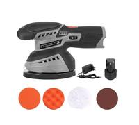 Lucidatrice for batterie al litio Lucidatura for auto Cera Pulizia for graffi Macchina for ceratura eccentrica portatile for domestiche per principianti uso fai da te(Without battery)