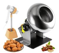 Lucidatrice for rivestimento di cioccolato con rivestimento automatico 1-3kg/tempo,Mini macchina for la cottura del cioccolato commerciale,Macchina for rivestimento di cioccolato
